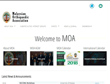 Tablet Screenshot of moa-home.com